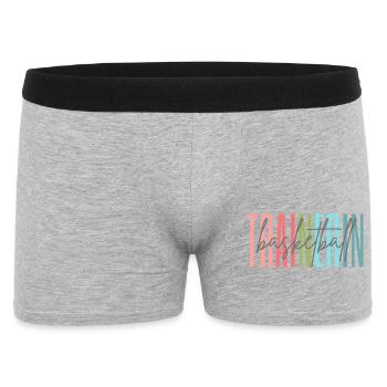 Trainerin Basketball Basketballtrainerin Geschenk - Männer Boxer Shorts - Grau meliert - Vorne