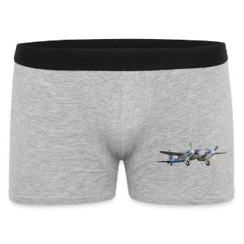 Moustique - Boxer Homme - gris chiné - Devant