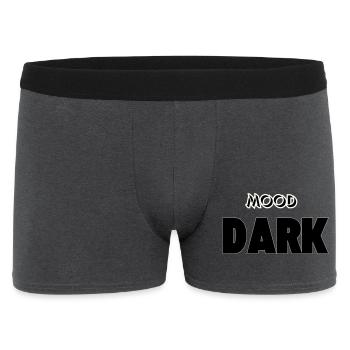 Mood: Dark - Men's Boxer Shorts - charcoal grey - Front
