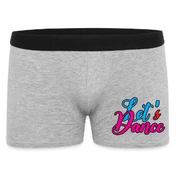 Cheerful dance design with color splendor - Men's Boxer Shorts - heather grey - Front