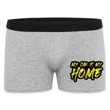 Camping Car Living in a car - Men's Boxer Shorts - heather grey - Front