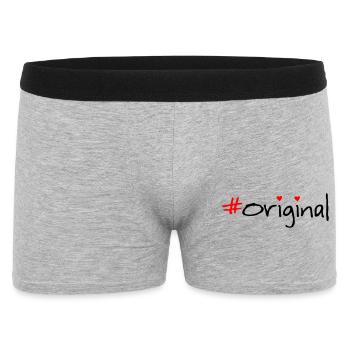 Original - Men's Boxer Shorts - heather grey - Front