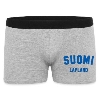 LAPLAND Suomi Lapland Finland - Men's Boxer Shorts - heather grey - Front