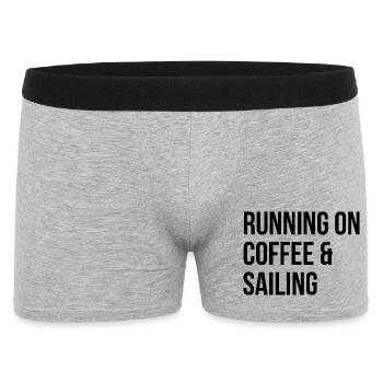 navigation - Boxer Homme - gris chiné - Devant