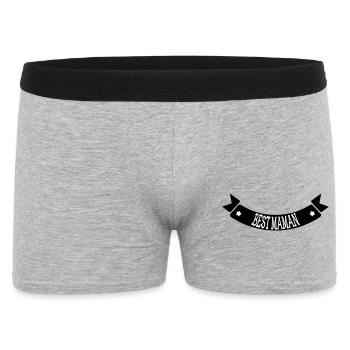 Best Mom - Mother's Day - Men's Boxer Shorts - heather grey - Front