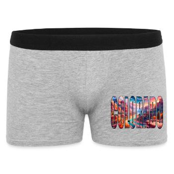 COLORADO - Men's Boxer Shorts - heather grey - Front