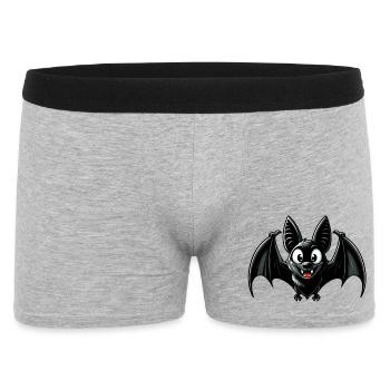 Bat - Men's Boxer Shorts - heather grey - Front