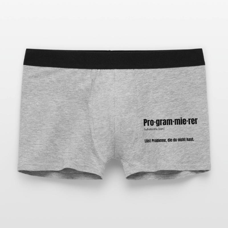 Programmer – Solves problems you don't have Men's Boxer Shorts