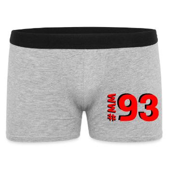MM93 2025 - Men's Boxer Shorts - heather grey - Front