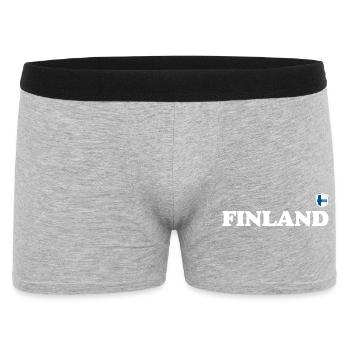 IndisponibleDesign - Boxer Homme - gris chiné - Devant