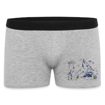 Outdoor Adventures - Männer Boxer Shorts - Grau meliert - Vorne
