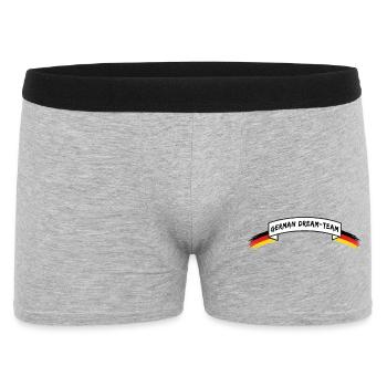 DREAM TEAM ALLEMANDE | Banderole Allemagne - Boxer Homme - gris chiné - Devant