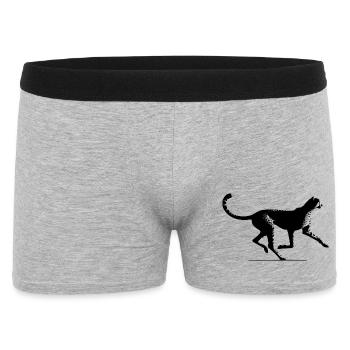 Guépard - Boxer Homme - gris chiné - Devant