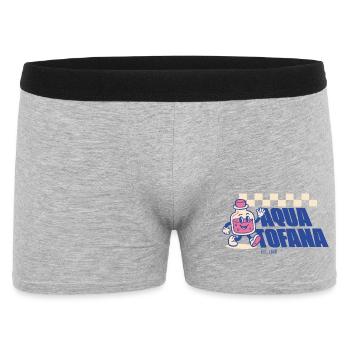 Aqua Tofana – Cute Retro Feminism - Men's Boxer Shorts - heather grey - Front