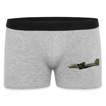 C-160 Transall - Men's Boxer Shorts - heather grey - Front