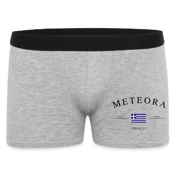 Météores Grèce – Souvenirs et cadeaux de vacances - Boxer Homme - gris chiné - Devant