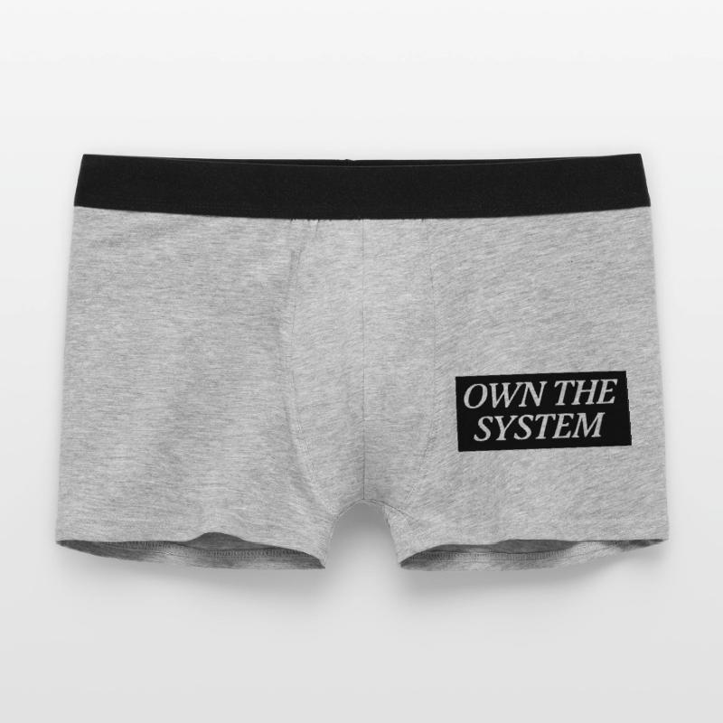 Posséder le système - Das eigene System Boxer Homme
