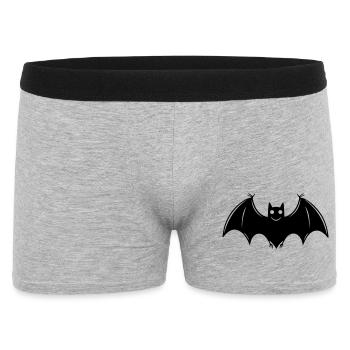 Bat - Men's Boxer Shorts - heather grey - Front
