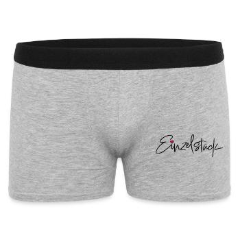 Unique Piece Gift Individualist Unique Piece - Men's Boxer Shorts - heather grey - Front