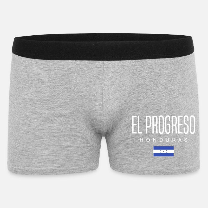 El Progreso Honduras Hondurans - Men's Boxer Shorts - heather grey