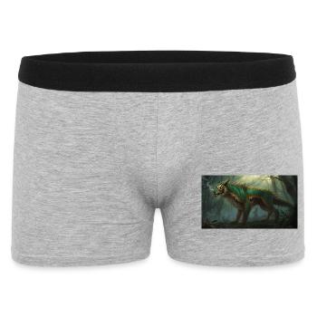 Dragontiger 2 - Men's Boxer Shorts - heather grey - Front