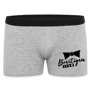 L’équipe du palefrenier - Boxer Homme - gris chiné - Devant