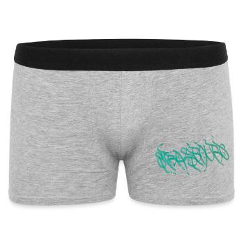 Strasbourg Graffiti Souvenir - Men's Boxer Shorts - heather grey - Front
