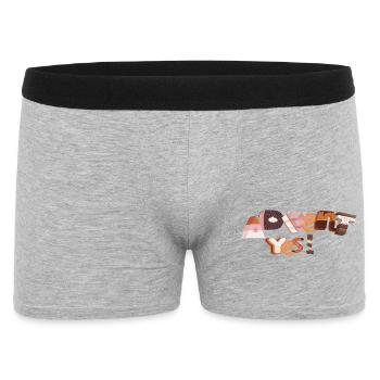 Advent Letters Made of Sugar - Men's Boxer Shorts - heather grey - Front