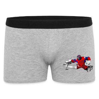 gardien - Boxer Homme - gris chiné - Devant
