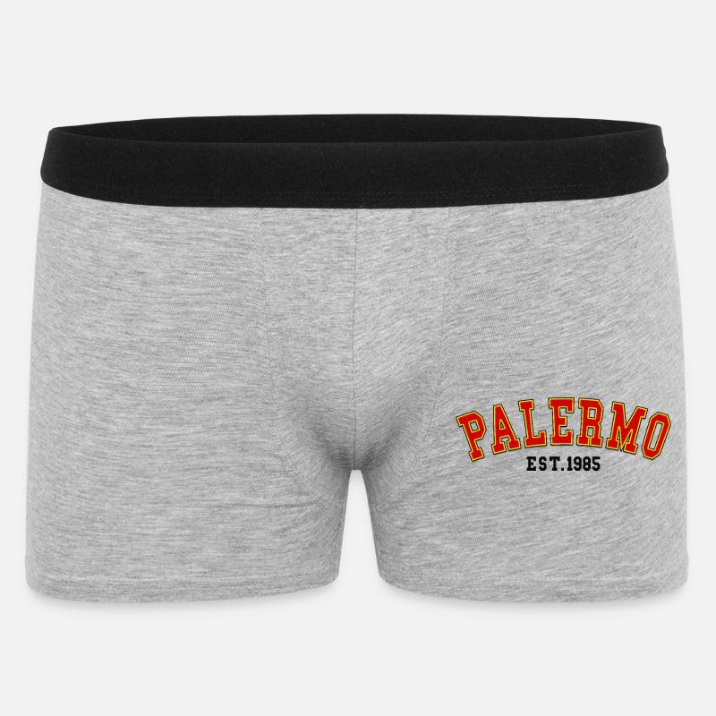 Palermo Est.1985 - Männer Boxer Shorts - Grau meliert