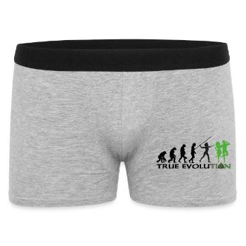 Evolution towards traditional Irish dance - Men's Boxer Shorts - heather grey - Front