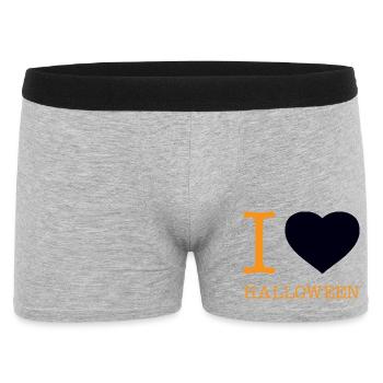 J’adore Halloween - Boxer Homme - gris chiné - Devant