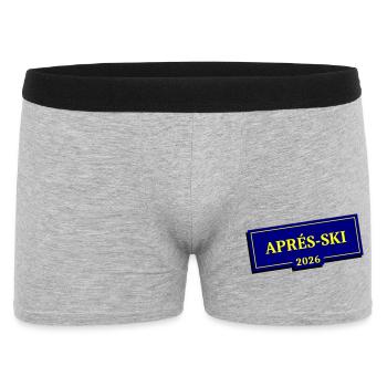 Après-ski 2026 - Men's Boxer Shorts - heather grey - Front