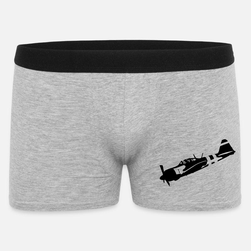 zero - Men's Boxer Shorts - heather grey