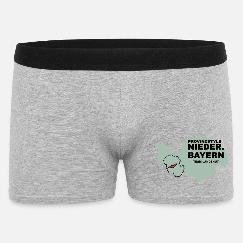 Bassa Baviera | LANDSHUT - Boxer da uomo - grigio melange