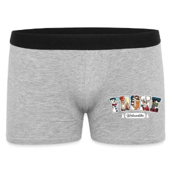 Merry Christmas - Men's Boxer Shorts - heather grey - Front