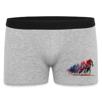 Cyclisme Sport Cycliste #cycling #sport #biking - Boxer Homme - gris chiné - Devant