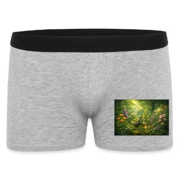 Magic herbs - Men's Boxer Shorts - heather grey - Front