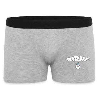 Pear - Men's Boxer Shorts - heather grey - Front