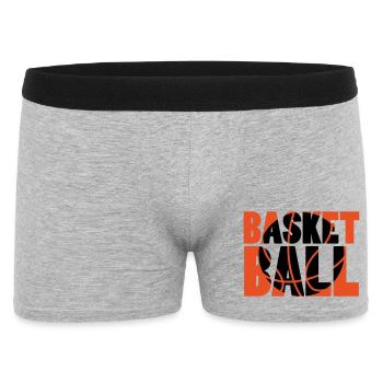 Basketball / Basketball / Basktet-Ball / Sports - Men's Boxer Shorts - heather grey - Front