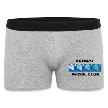 Sunday Padel Club - Men's Boxer Shorts - heather grey - Front