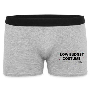 Costume à petit budget – Remplacement de costume drôle - Boxer Homme - gris chiné - Devant