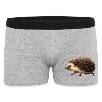 Drôle de hérisson - Boxer Homme - gris chiné - Devant