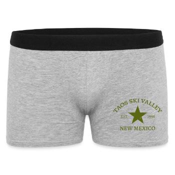 Taos Ski Valley - New Mexico - USA - America - Men's Boxer Shorts - heather grey - Front