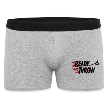 Ready to throw Darts Professional Outfit - Men's Boxer Shorts - heather grey - Front