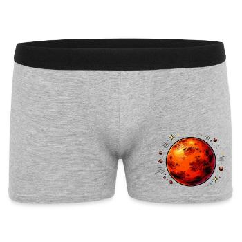 Planète rouge Mars - Boxer Homme - gris chiné - Devant