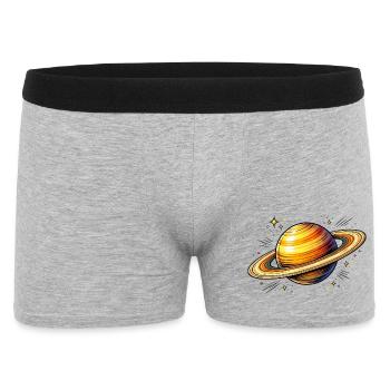 Planet Saturn - Men's Boxer Shorts - heather grey - Front