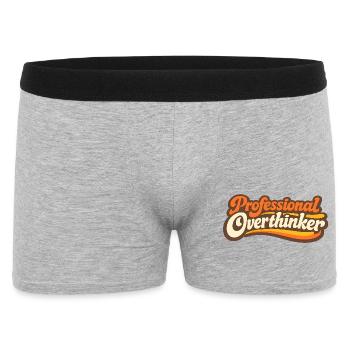 RÉFLÉCHISSEUR PROFESSIONNEL Rétro - Boxer Homme - gris chiné - Devant