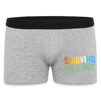 Gastroparesie - Boxer Homme - gris chiné - Devant