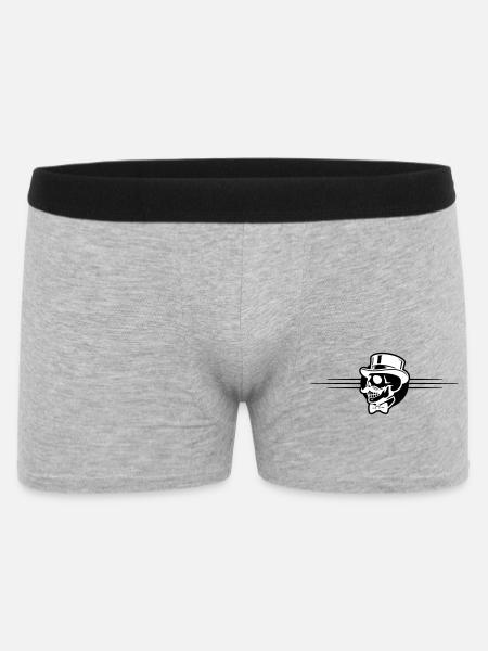 Groom Skeleton - Men's Boxer Shorts - heather grey